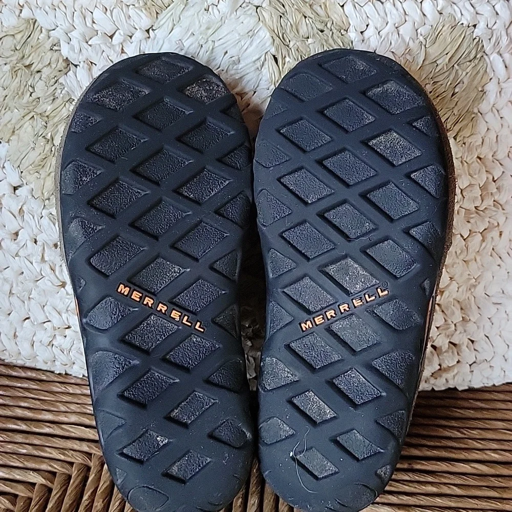 Merrell brown suede jungle mocs, size 11.0 M